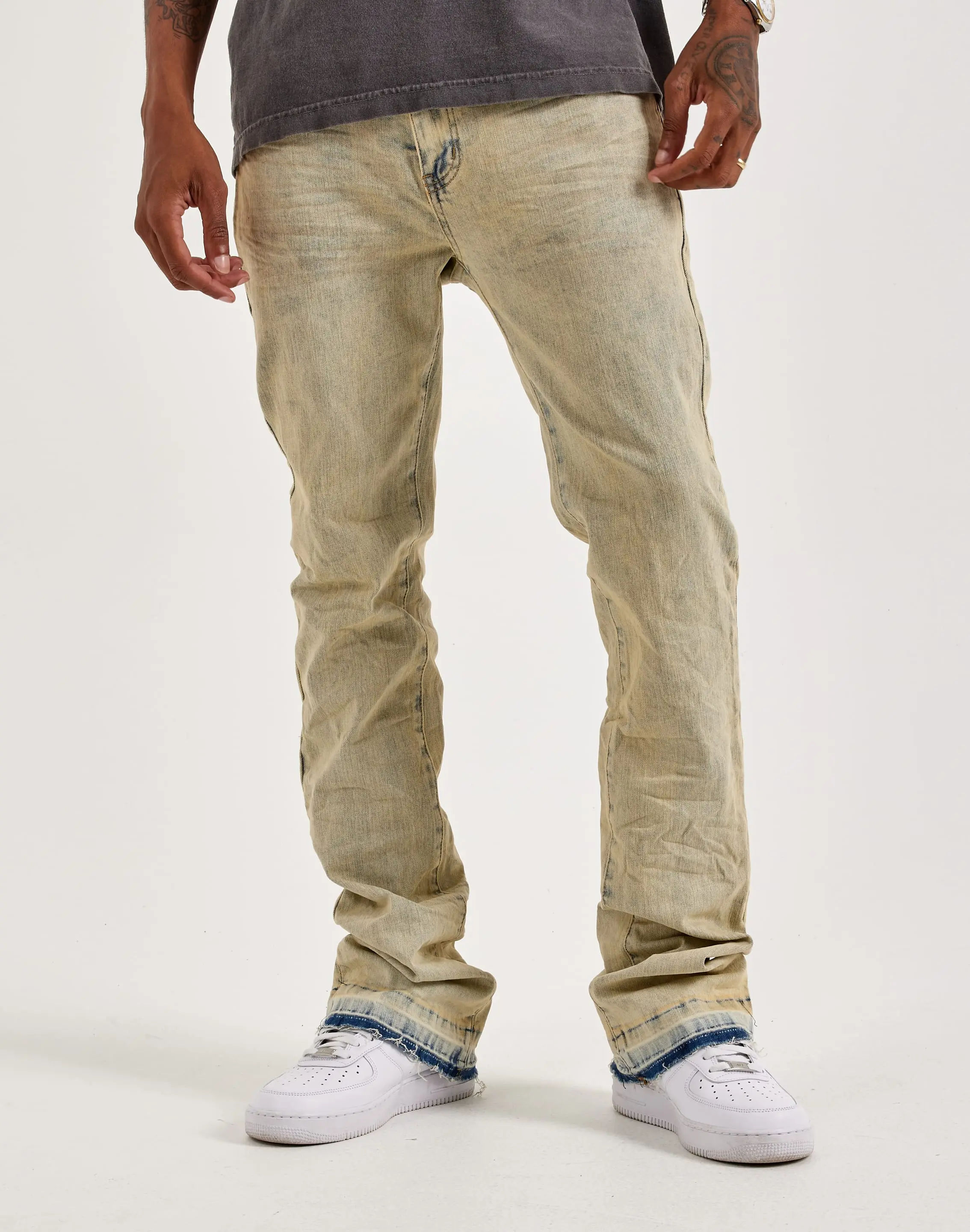 Mens WAIMEA Flared Denim Jeans