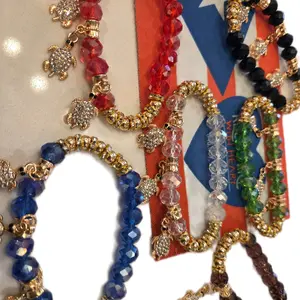 Unlock PR Bracelet - Adjustable and Lightweight, Includes QR Code for Secret Puerto Rico Locations, Perfect for Travelers and Adventure Enthusiasts