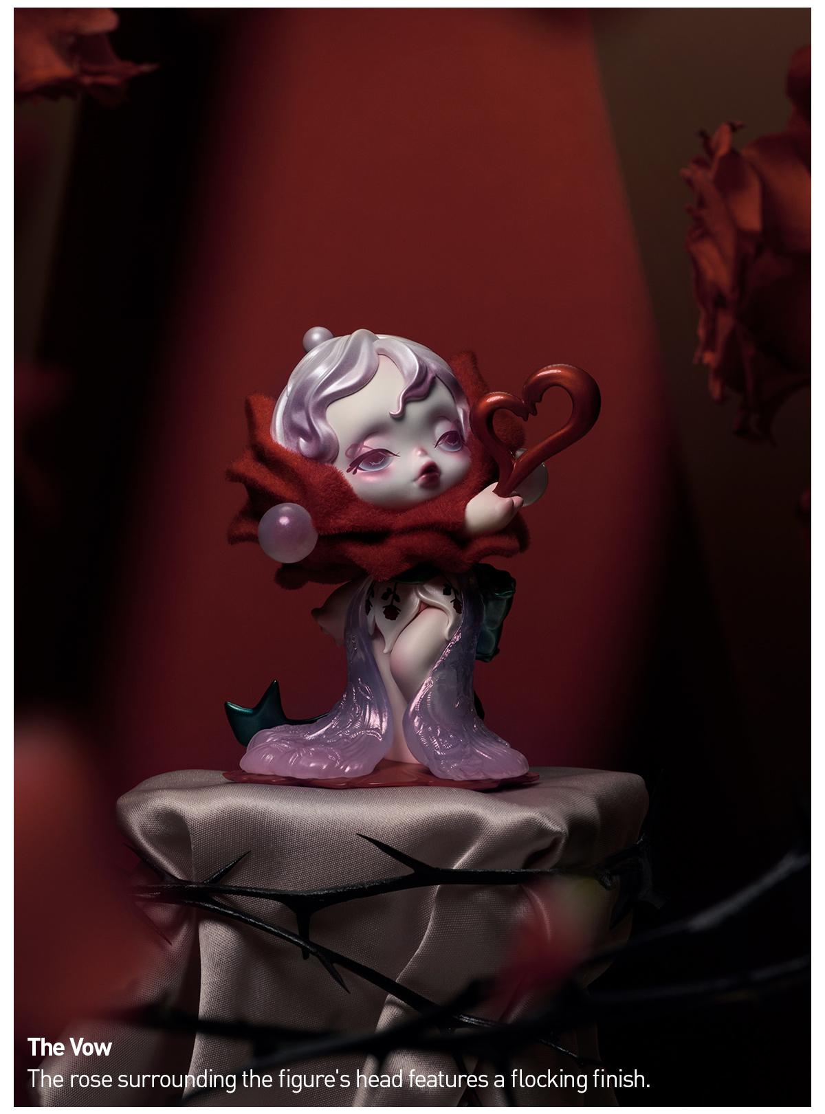 (TAP105) POP MART SKULLPANDA Petals in Four Acts Series Figures