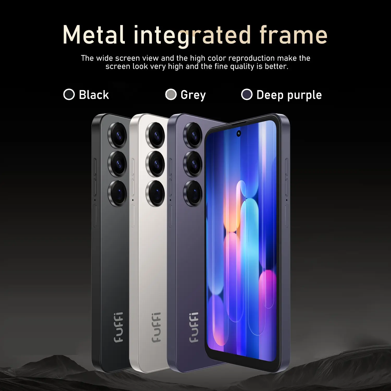 Fuffi 4G Smartphone, Dual SIM Android Mobile Phone, Dual Card