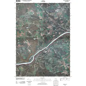 Randall New York USGS Topographic Quadrangle Map, 2013, 1:24000