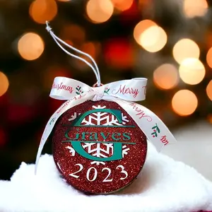 personalized Christmas ornament