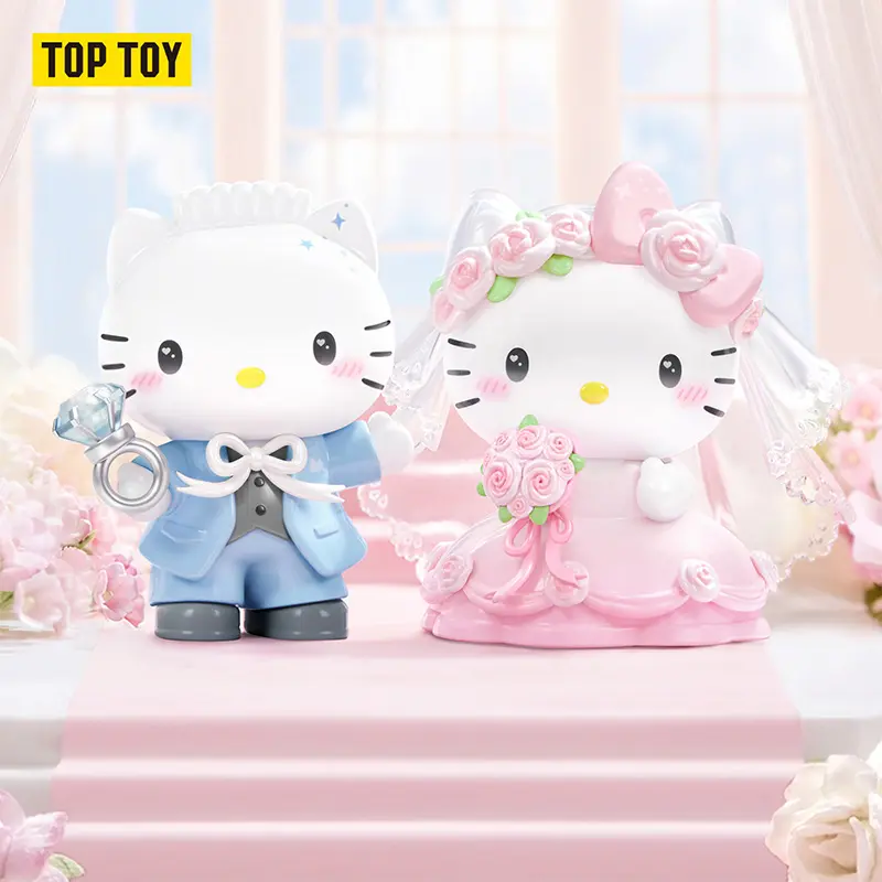TOPTOY Kt&Dear Daniel Century Wedding Series Figures Blind Box - Kawaii Figures, Gift for Couples, wedding cake topper,Classic Exquisite Desktop Ornament tiktokshopbacktoschool