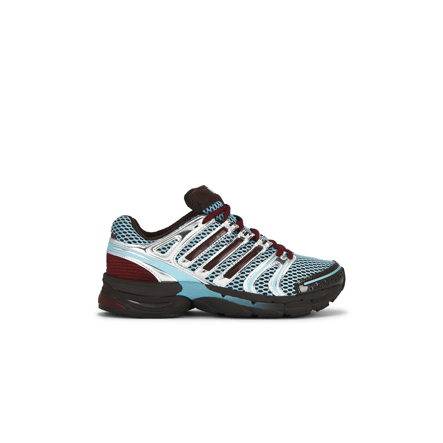 adidas Originals Adistar Control 5 Sneaker in Preloved Blue, Dark Brown, & Grey Five