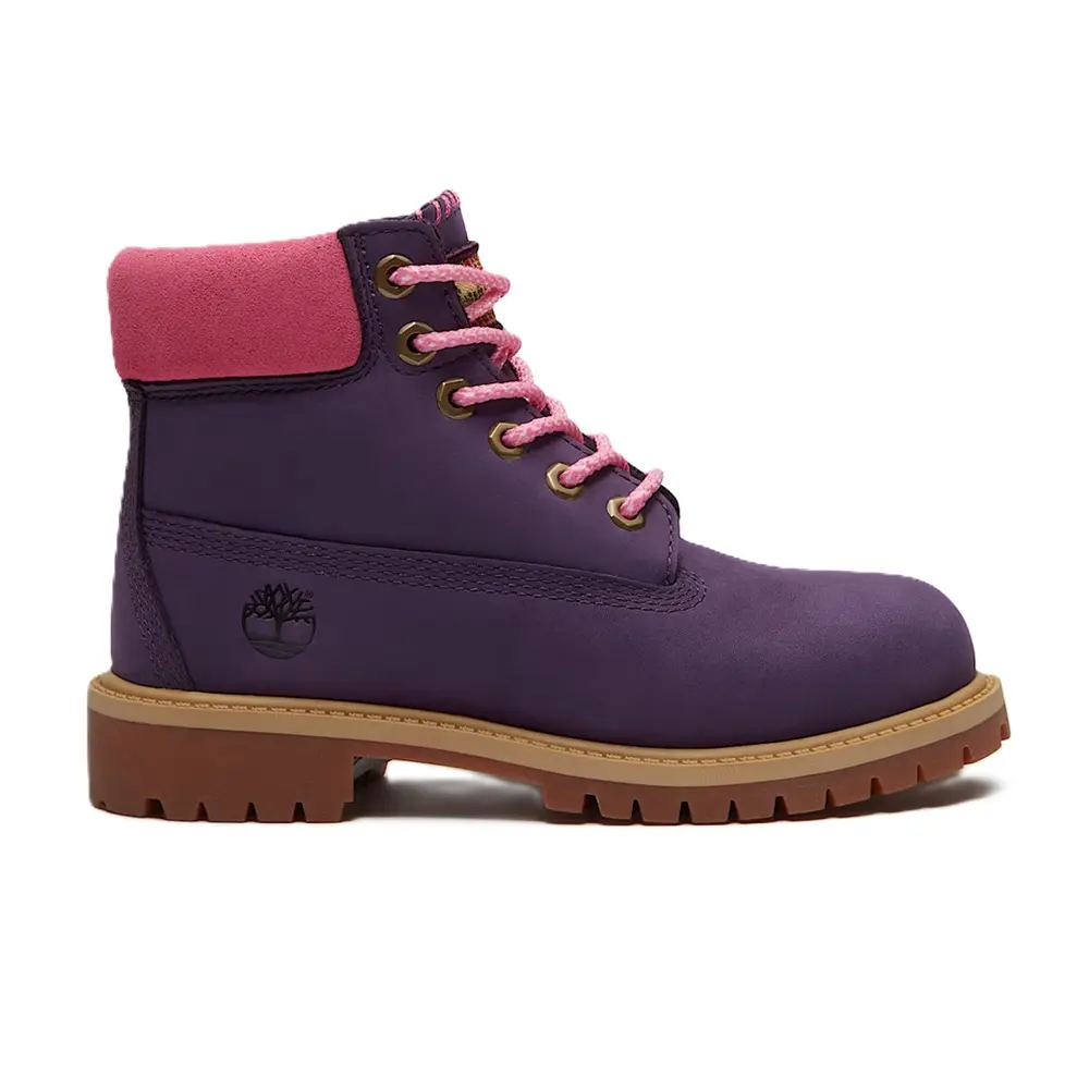 Youth Timberland Premium 6 In Boot Dk Purple Nubuck (TB0A6BET AFP) (GS)