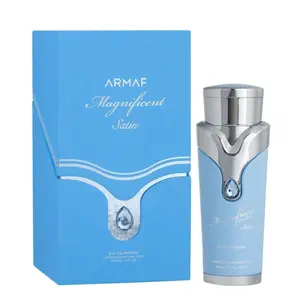 Armaf Magnificent Satin for Men Eau de Parfum Spray, 3.4 Ounce