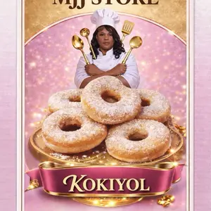 MJJ STORE Kokiyol - Gourmet Donuts with Powdered Sugar for Sweet Treats