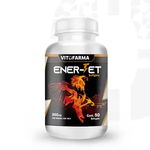 Rooster Energizer Softgels for Roosters & Poultry, Daily Energy and Vitality Support Formula, Easy-to-Use Supplement, 50 Softgels