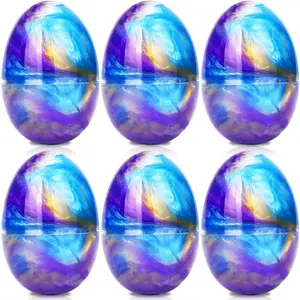 6Pc Galaxy Putty Kit, Easter Basket Stuffers Stress Relief for Kids, Easter Eggs Creative Activities Gifts for Girls Boys Party Favors Birthday Classroom Prizes