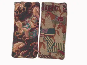 Horse with Blanket Luxury Tapestry Glasses Case #TE200