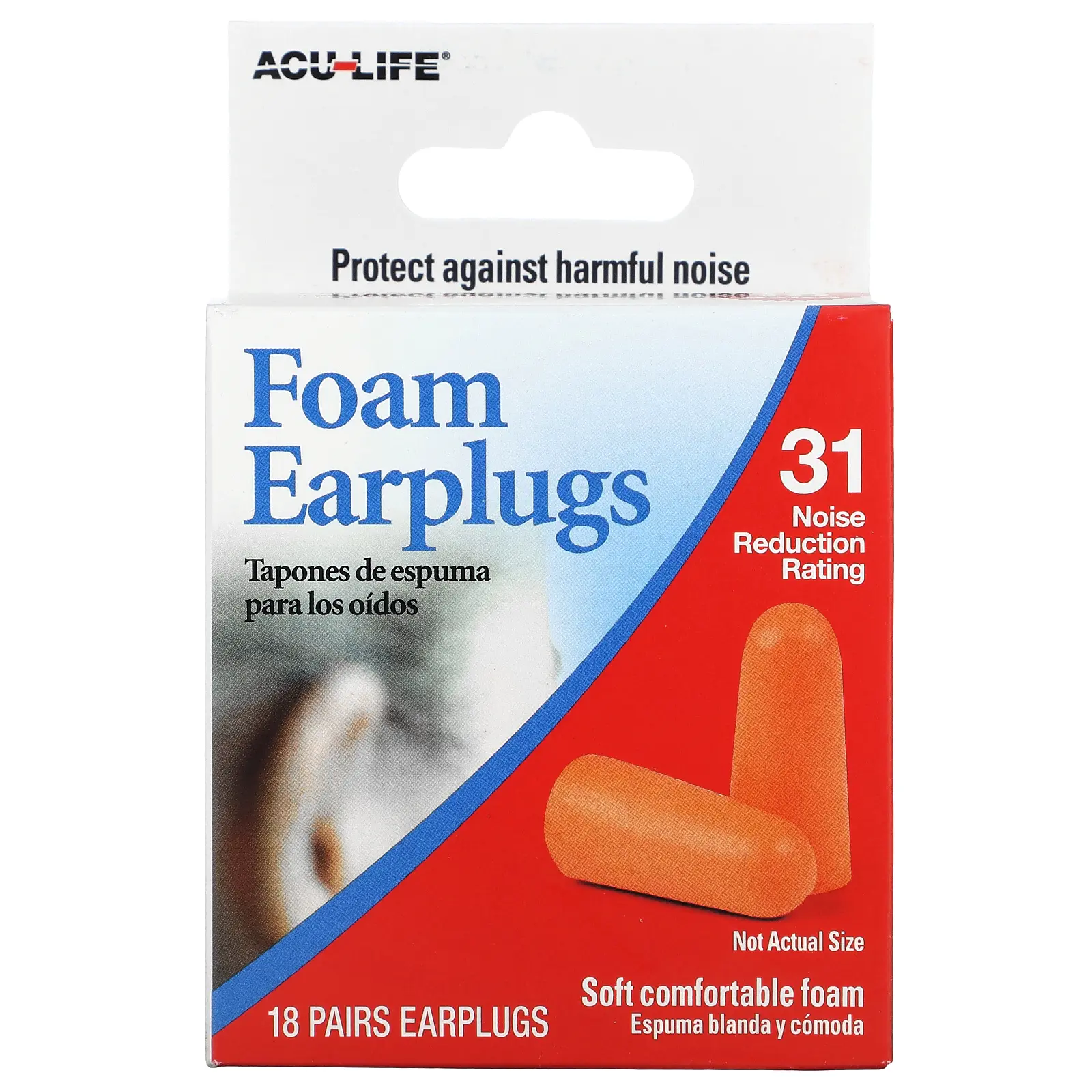 Flents Foam Earplugs, 18 Pairs Flents Foam Earplugs, 18 Pairs
