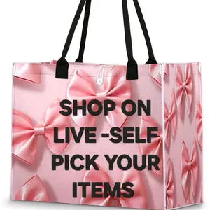 Shop on the LIVE - Self Pick Your Items Makeup Accessories Beauty Bags Keychains Perfume Book Bags Slippers Pajamas Blankets Journals Pens Tumblers