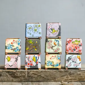 Painted Ceramic Pots