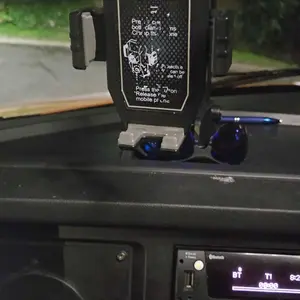 Truck Phone Holder Mount Heavy Duty Truck Dashboard Windshield Long Anti-Shake Smartphone Stand