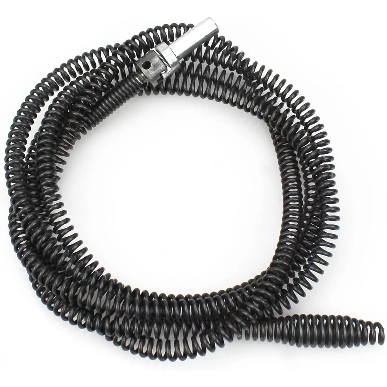 Drill Drain Snake 6.5Ft Drain Drain Clog Remover with Drill Connector Flexible Auger Drain Snake Replacement Cable for Kitchen, Bathroom Sink and Toilet