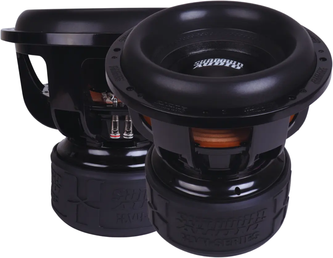 Sundown Audio X-Series XV4 15in Dual Voice Coil Car Subwoofer - 3000W RMS, 2-Ohm, High-Power Deep Bass Component for Car Audio Systems