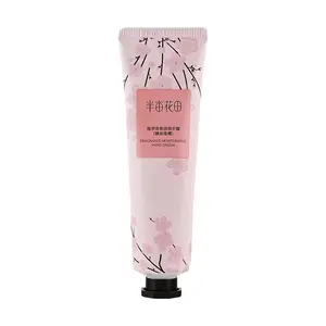 Little Dream Garden Cherry Blossom Hand Cream - 50g Deep Moisturizing, Hydrating, Nourishing Hand Care for Dry Skin, Scented Hand Lotion