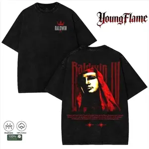 Baldwin IV Washed Shirt: Medieval Crusader Streetwear - Leprosy King Historical Graphic Design, Hot Street Style T-shirt, Y2K Style, Gothic Style T-shirt, Unisex Reversible T-shirt graphic tee