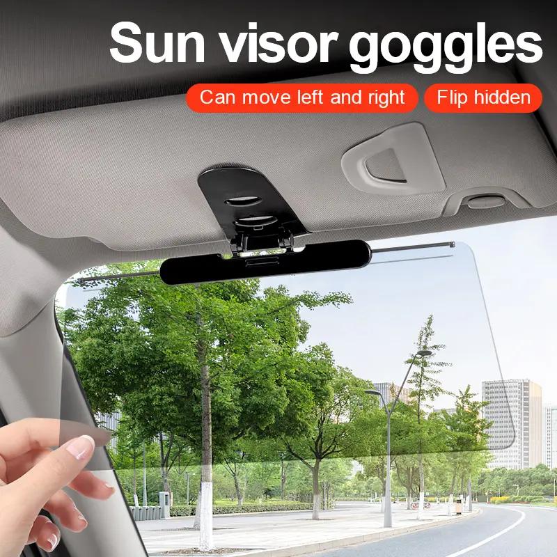 Car Sun Visor Extender, Adjustable Anti-Glare Sun Shade for Windshield, UV & Glare Blocking Sun Visor Extension for Safe Driving, Universal Fit for Most Cars, SUVs, Trucks