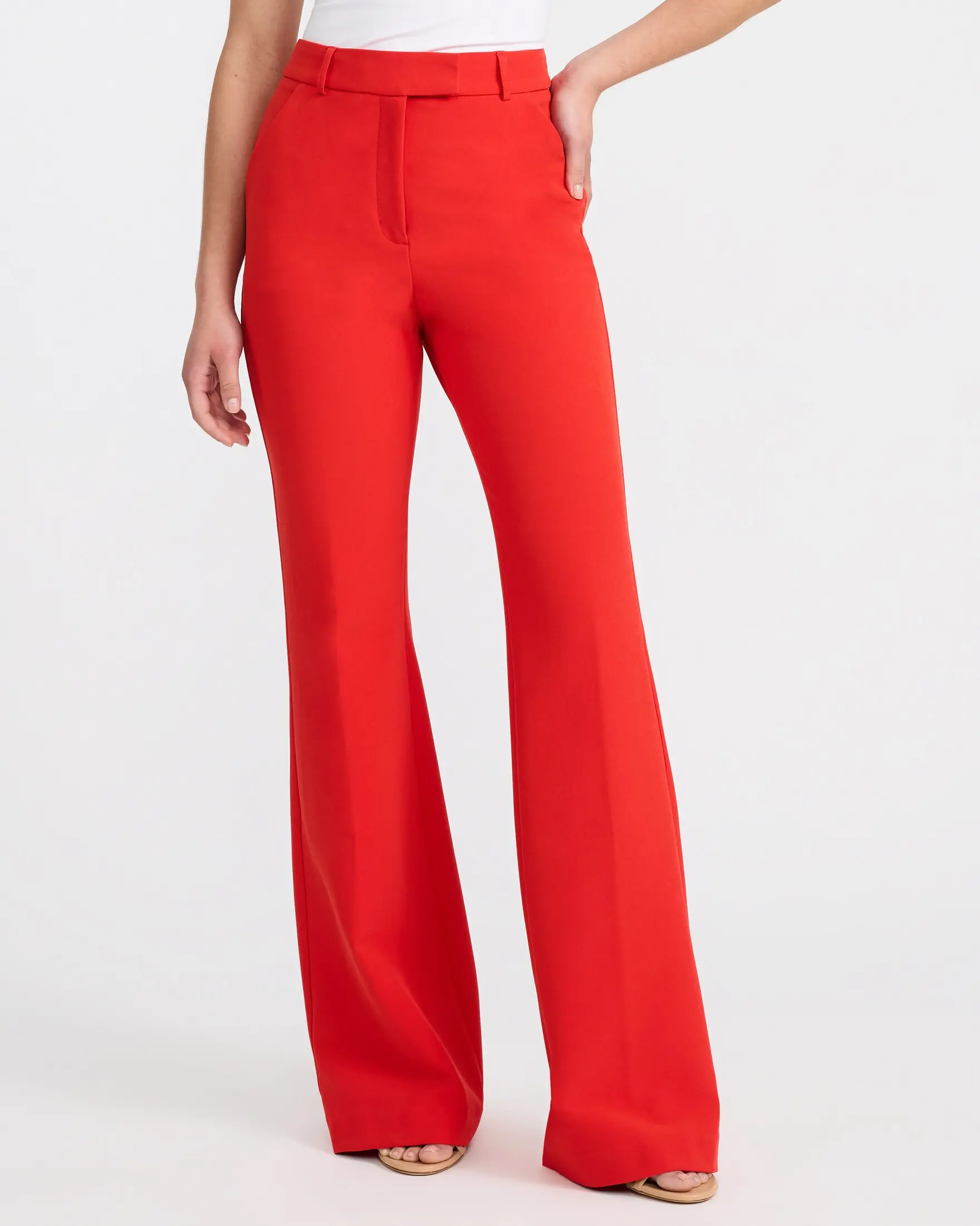 Express Editor Signature Stretch High Waisted Slim Flare Pant
