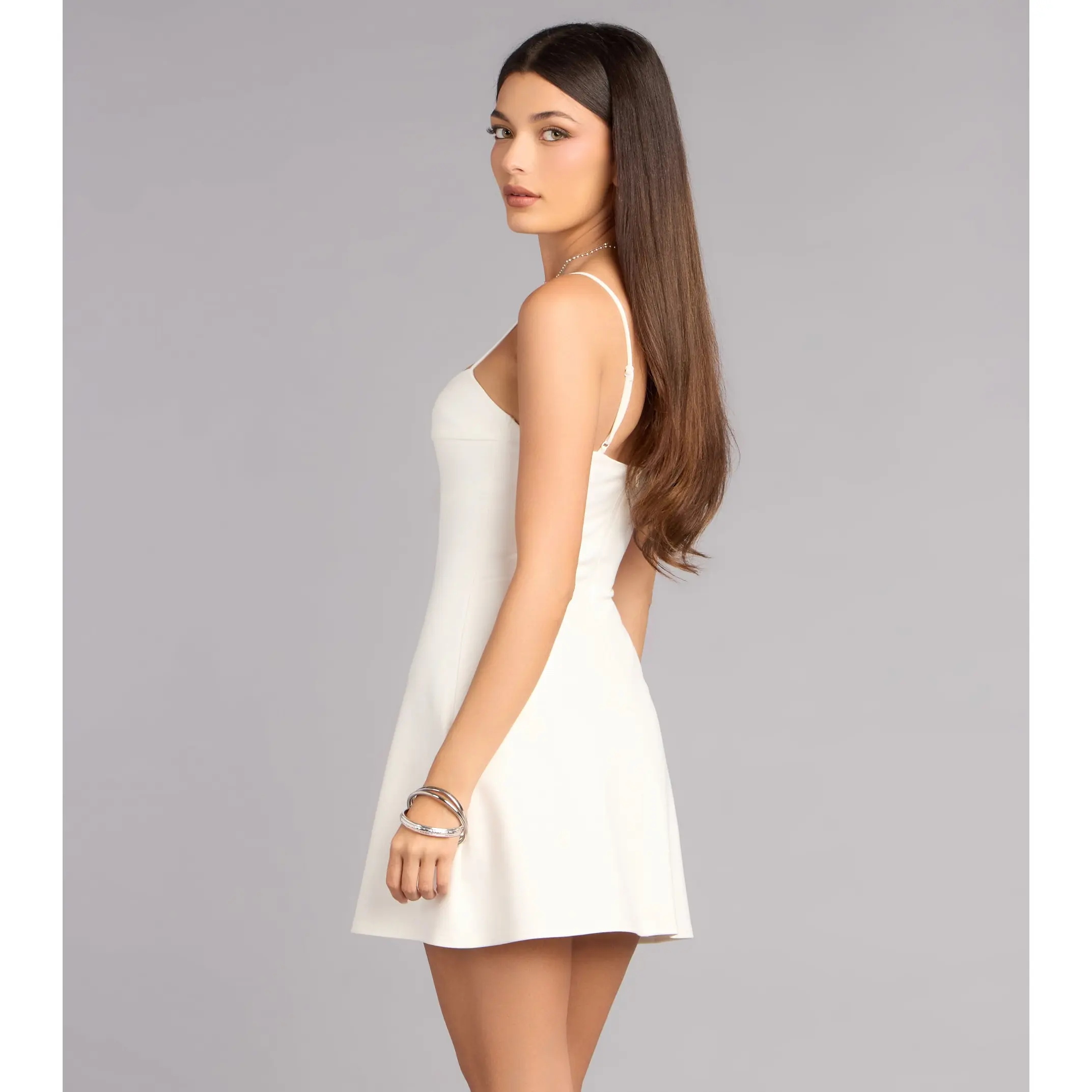 Sweet Agenda A-Line Mini Dress - TikTok Shop