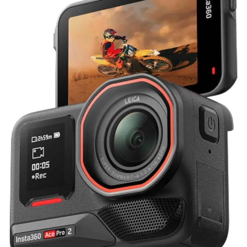Insta360 Ace Pro 2 Octa Edition Dual Battery Bundle Action Camera 8K Leica Black⁠ ⁠Insta360 Ace Pro 2 Octa Edition - 8K Leica Dual Battery Bundle - BRAND NEW SEALED⁠