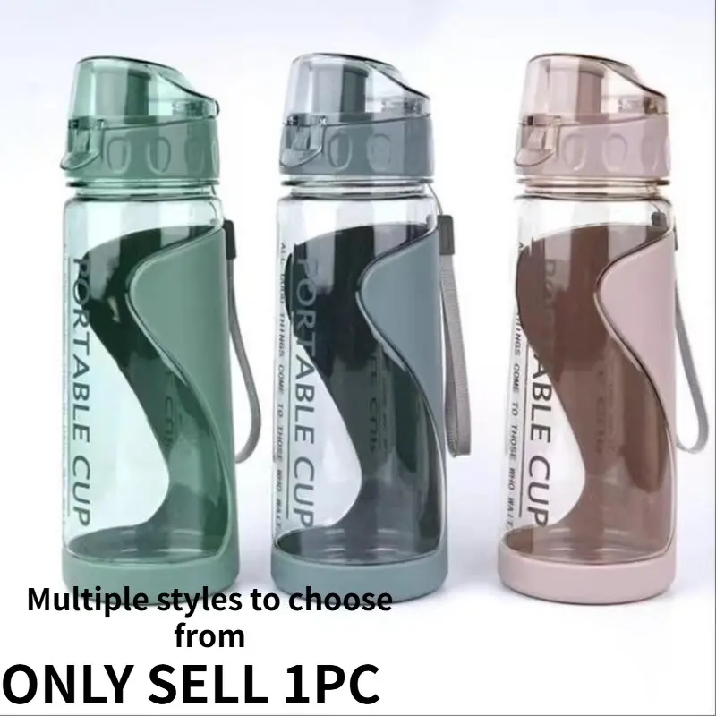 Portable Leakproof Lightweight Water Bottle, Tumbler Water Bottles, 1 Count Travel Hiking Outdoor Sports Insulated Lid Water Bottle with Rope, Drinking Cup for Men & Women, Reusable Water Bottle, Hydration Bottle, Workout Water Bottle, Gym Bottle