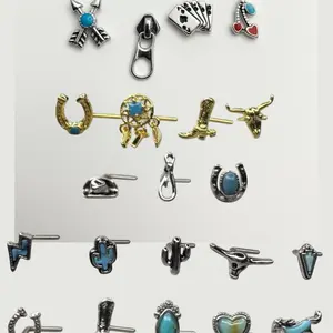 L Backing Nose Piercing 20G, 21 Pack- Lightweight Design
