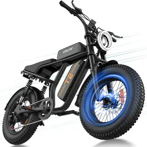 1500W Peak Motor Electric Bike for Adults/Teens 16" Fat Tire 48V 13AH Battery E-Bike 60 Miles Range Off-Road UL 2849 Certified