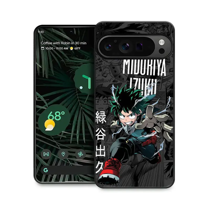 Cartoon Manga Anime My Hero Academia Deku Dabi Shoto Bakugo Phone Case for  Google Pixel 9 8 7 6 Pro XL 6A 7A Black Case Soft Cover - TikTok Shop