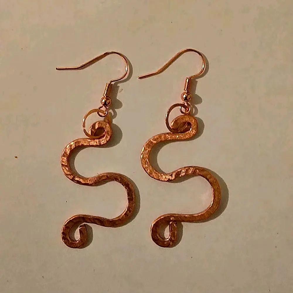 Copper earrings Copper earrings