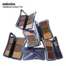 Kaleidos Symphony Contour Trio 3-in-1 Makeup Contour Bronzers Palette - Silky-Smooth Smoothing Powder, Natural Sculpting, Flawless Definition, Summervibes Finish, Illuminator, Cruelty Free, Seamless Blend, All Skin Types, Women's Beauty Gift