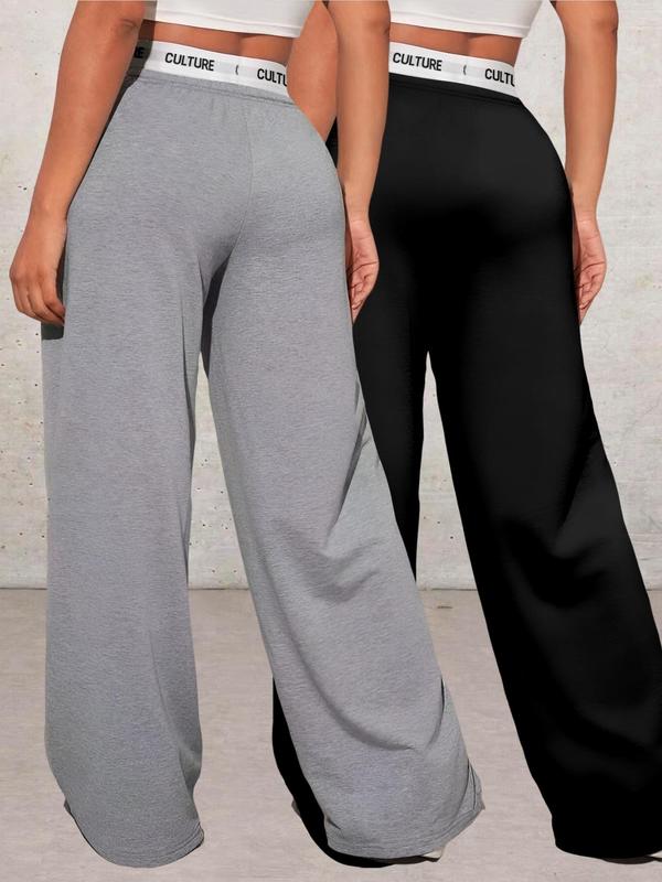 Women's Cartoon Rose Print Sweatpants, Casual Comfy Pants for Daily Wear, Ladies Bottoms for All Seasons Women's Cartoon Rose Print Sweatpants, Casual Comfy Pants for Daily Wear, Ladies Bottoms for All Seasons