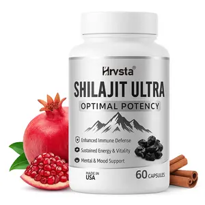 Optimal Potency | Shilajit Ultra lAdaptogen Energy Stamina lmmune AntioxidantsMade in USA l 60 Capsules