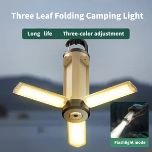 Camping Lantern Outdoor Camping echargeable Portable Solar USB Capacity Emergency Power Supply for Indoor Outdoor Home Emergency Light Power Outages Hiking