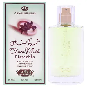 Choco Musk - Pistachio by Al-Rehab for Unisex - 1.65 oz EDP Spray