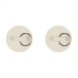 2X 1 1/2in White Rubber Wash Basin Bathtub Plug Sink Plug Drain Pipe Plug Sink Plug Water Plug
