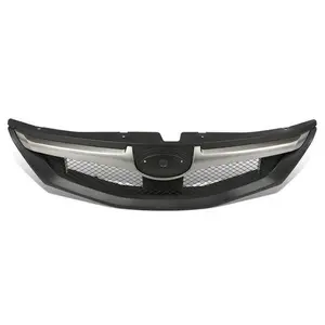 Fit For 2008-2011 Subaru Impreza WRX STi Wagon Front Bumper Upper Grille Grill