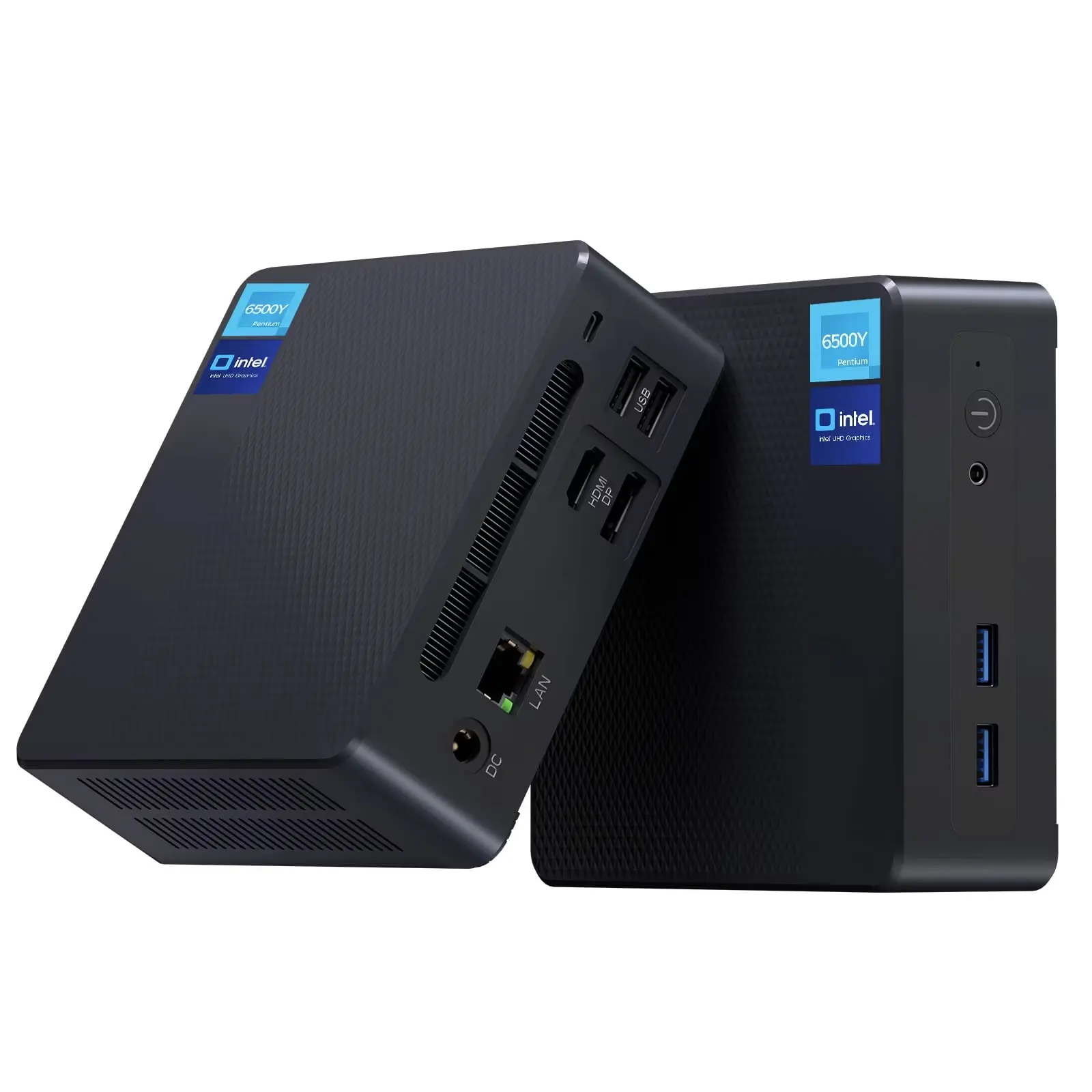 Mini PC, 32GB RAM 512GB NVME Desktop Mini Computers, Intel 6500Y With 2 Cores up to 2.6GHz, WiFi 6 BT5.0 VESA Windows 11 for Laptop, Monitor
