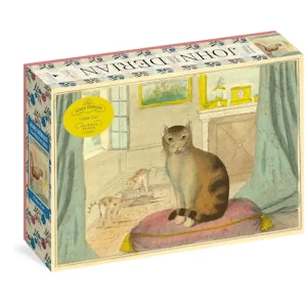 John Derian Paper Goods: Calm Cat 750-Piece Puzzle John Derian Paper Goods: Calm Cat 750-Piece Puzzle