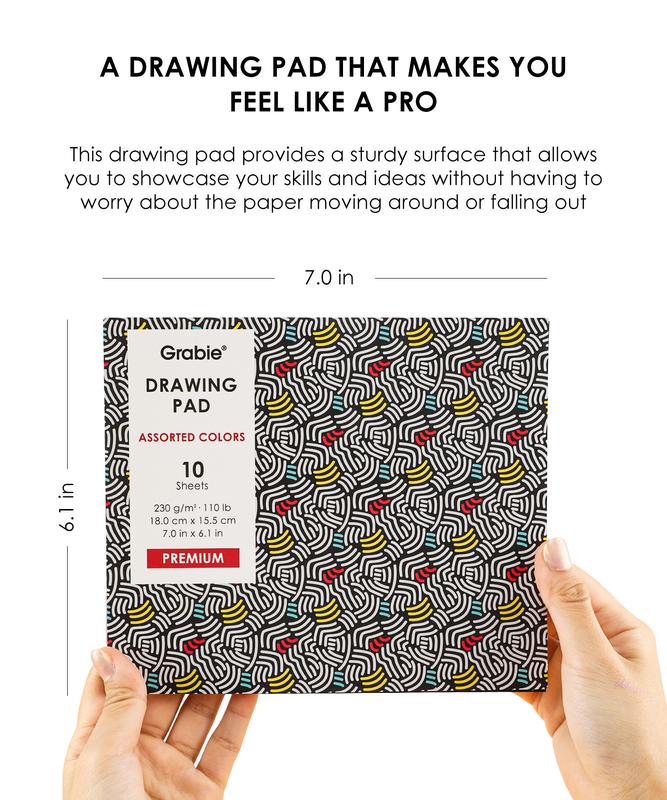 [Flash Sale] Grabie Acrylic Markers Paint Pens Set (Drawing Pad Included), for Rock Painting, Ceramic, Canvas, Plastic, Glass artmarkers acrylic paintmarkers, coloring, artist, creative, durable, glossy, easily, waterproof, gift for valentines's day