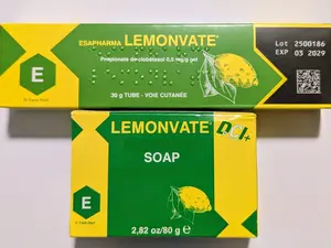 Lemonvate Bar Soap And Cream