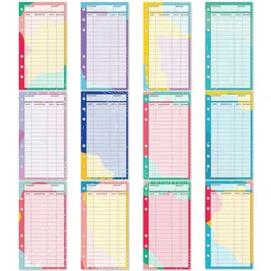 Cash Envelope Budget Set 12PCS, Colorful Money Envelopes for Budgeting, Monthly Bill Organizer, Expense Tracker Wallet for Household Expenses, Weekly Budget Planner, Savings Challenge, Debt Payoff, Finance Organizer