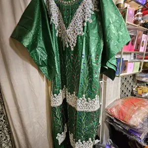 beautiful bazan embroidery  with beads dress.