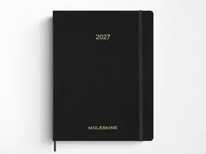 Moleskine 15 Month 2027 Weekly Planner - Black Soft Cover