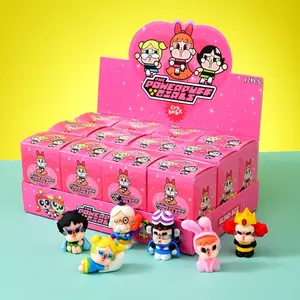 12 Box Sky High Girl Blind Box Figures Desktop Decorations, Kids Birthday Small Gift Toys, Trendy Blind Box Collection