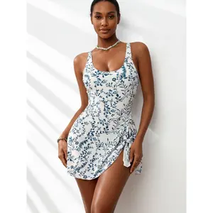 2026 New Women'S Floral One-Piece Swimsuit for Vacation - Stylish And Flattering for The Beach