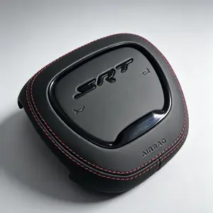 Fit Scat pack R/T Dodge Challenger Charge Durango SRT Custom replacement parts for the steering wheel center cover horn hood cover