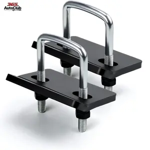 2 Packs Heavy Duty Steel Hitch Tightener Anti-Rattle Stabilizer Clamp, Fits 1.25"& 2" Hitches for Trailers, Eliminates Rocking & Instability, Universal Towing Accessories