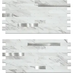 20 Pieces Peel and Stick PVC Backsplash,for Backsplash,Etc